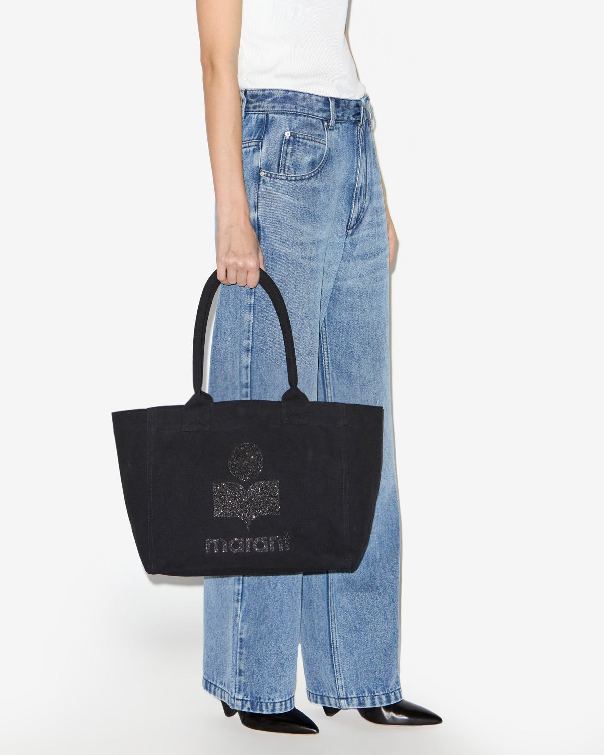Yenky Zipped Glitter Bag